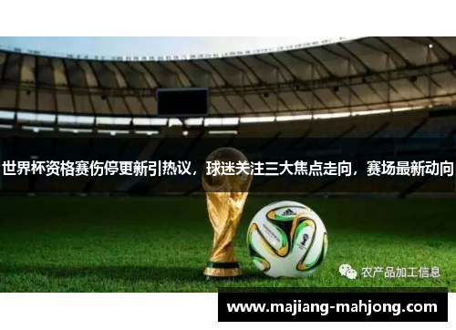 世界杯资格赛伤停更新引热议,球迷关注三大焦点走向,赛场最新动向 世界杯资格赛伤停更新引热议,球迷关注三大焦点走向,赛场最新动向