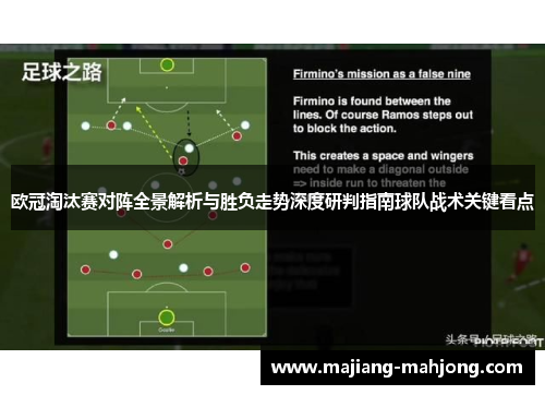 欧冠淘汰赛对阵全景解析与胜负走势深度研判指南球队战术关键看点